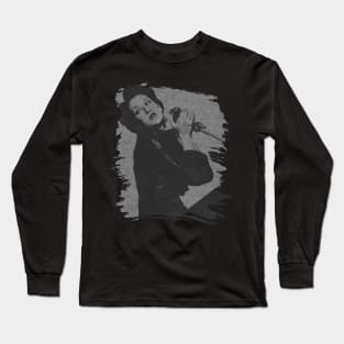 Celine dion // Retro Poster Long Sleeve T-Shirt